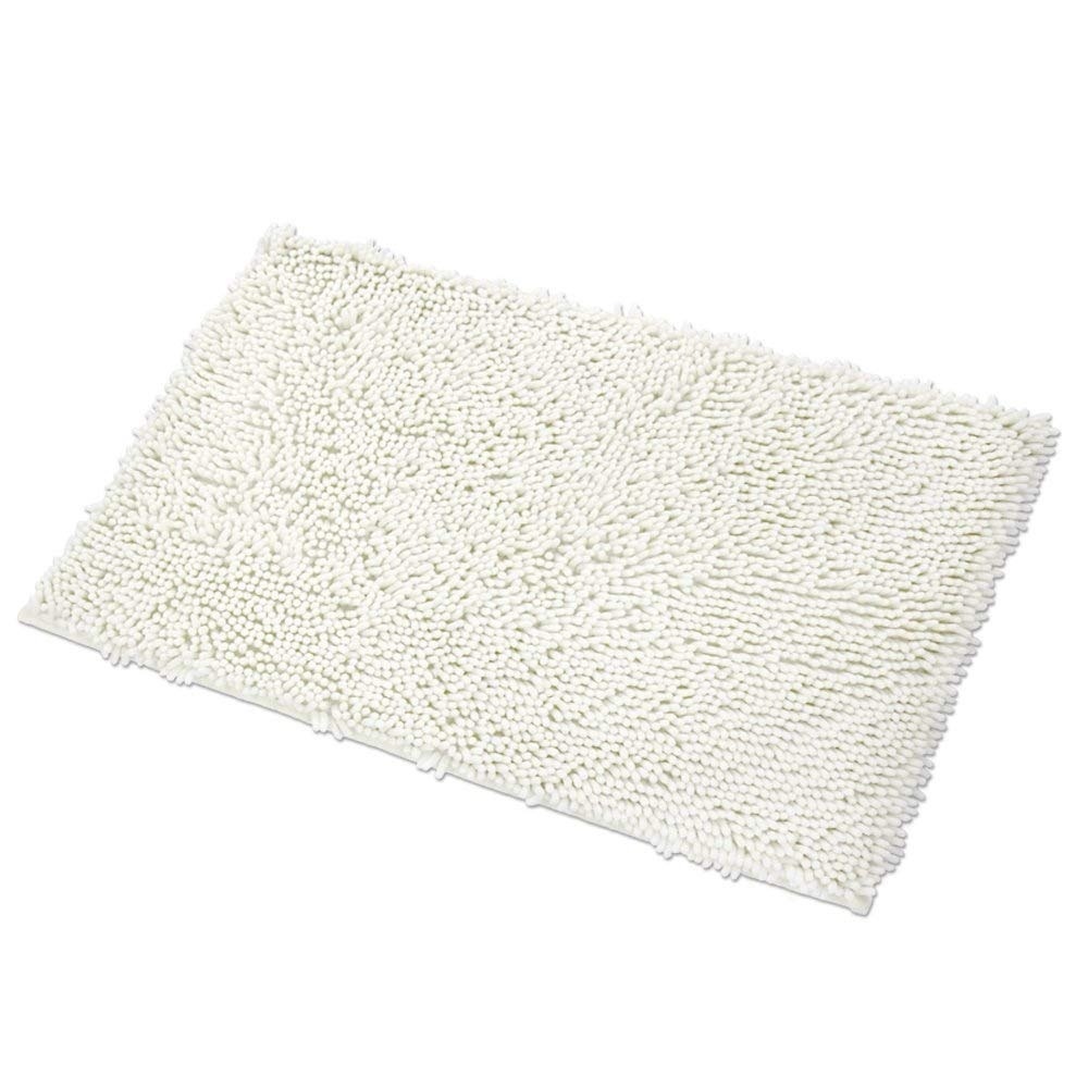 Casaluna Textured Cream Bath Mat